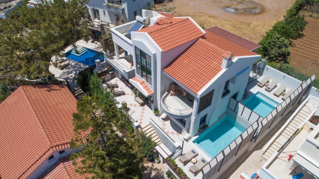 Paradisos Luxury Villas Next To Beach Koutsouras Екстер'єр фото