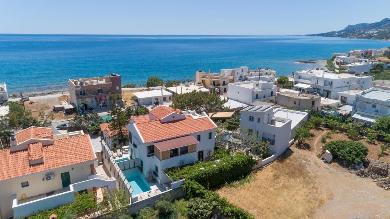 Paradisos Luxury Villas Next To Beach Koutsouras Екстер'єр фото