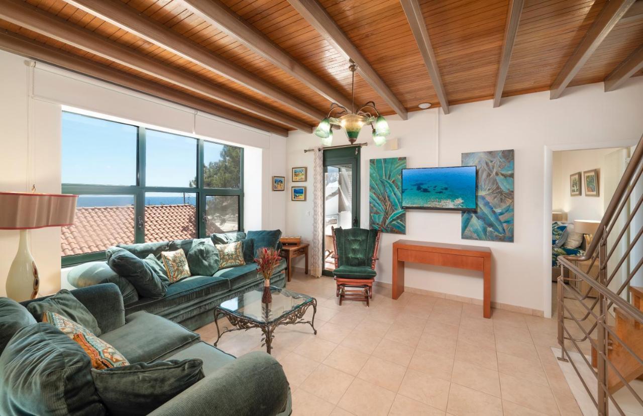 Paradisos Luxury Villas Next To Beach Koutsouras Екстер'єр фото