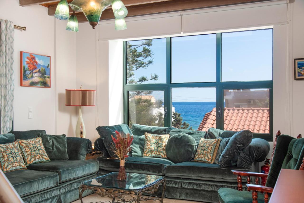 Paradisos Luxury Villas Next To Beach Koutsouras Екстер'єр фото