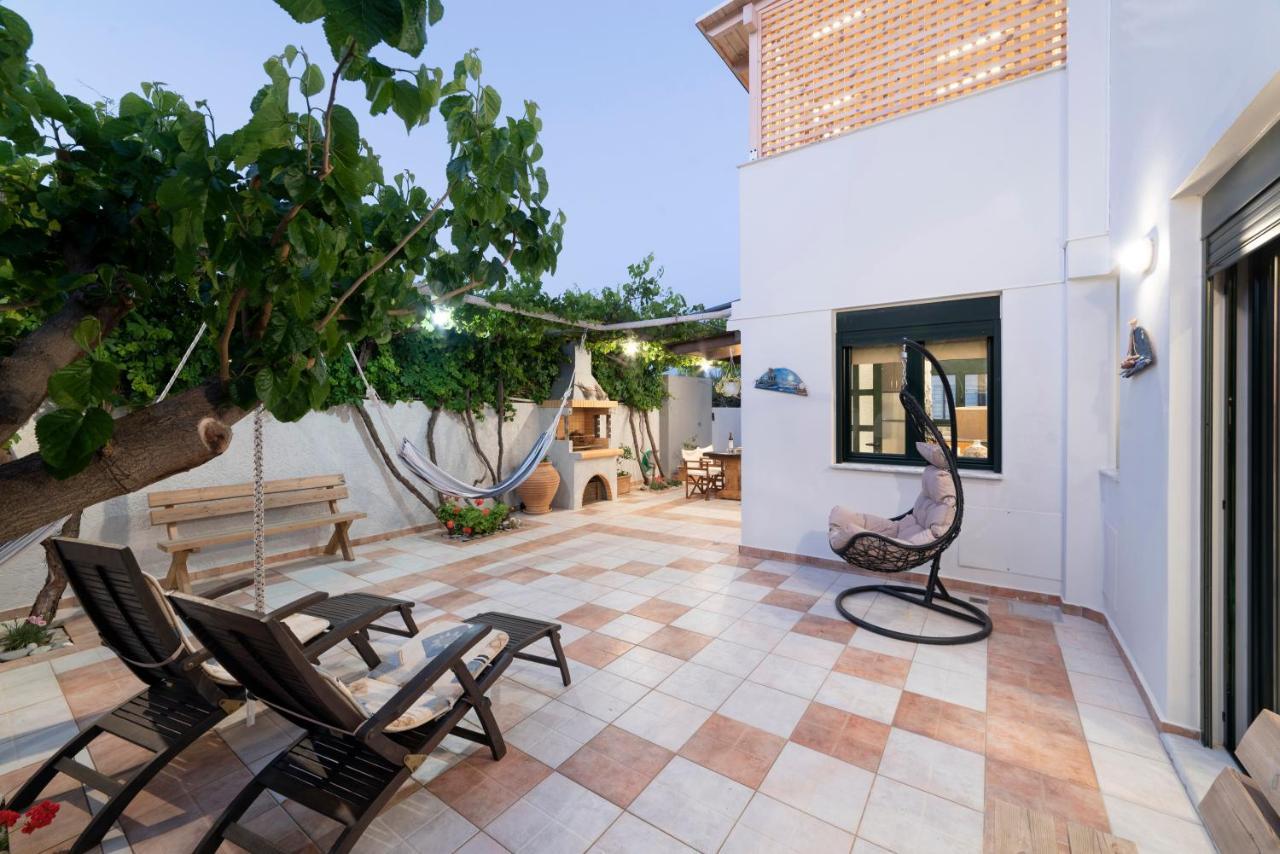 Paradisos Luxury Villas Next To Beach Koutsouras Екстер'єр фото
