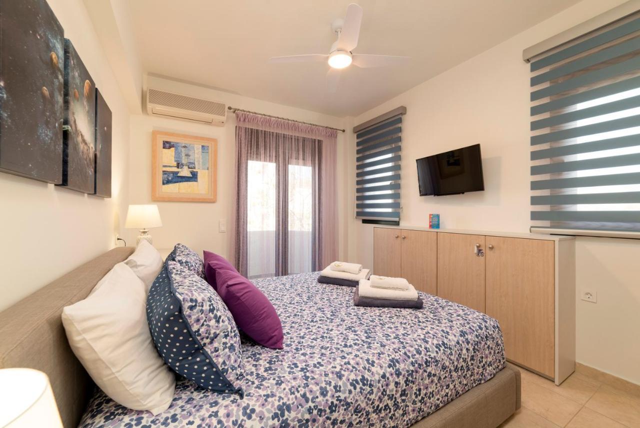 Paradisos Luxury Villas Next To Beach Koutsouras Екстер'єр фото