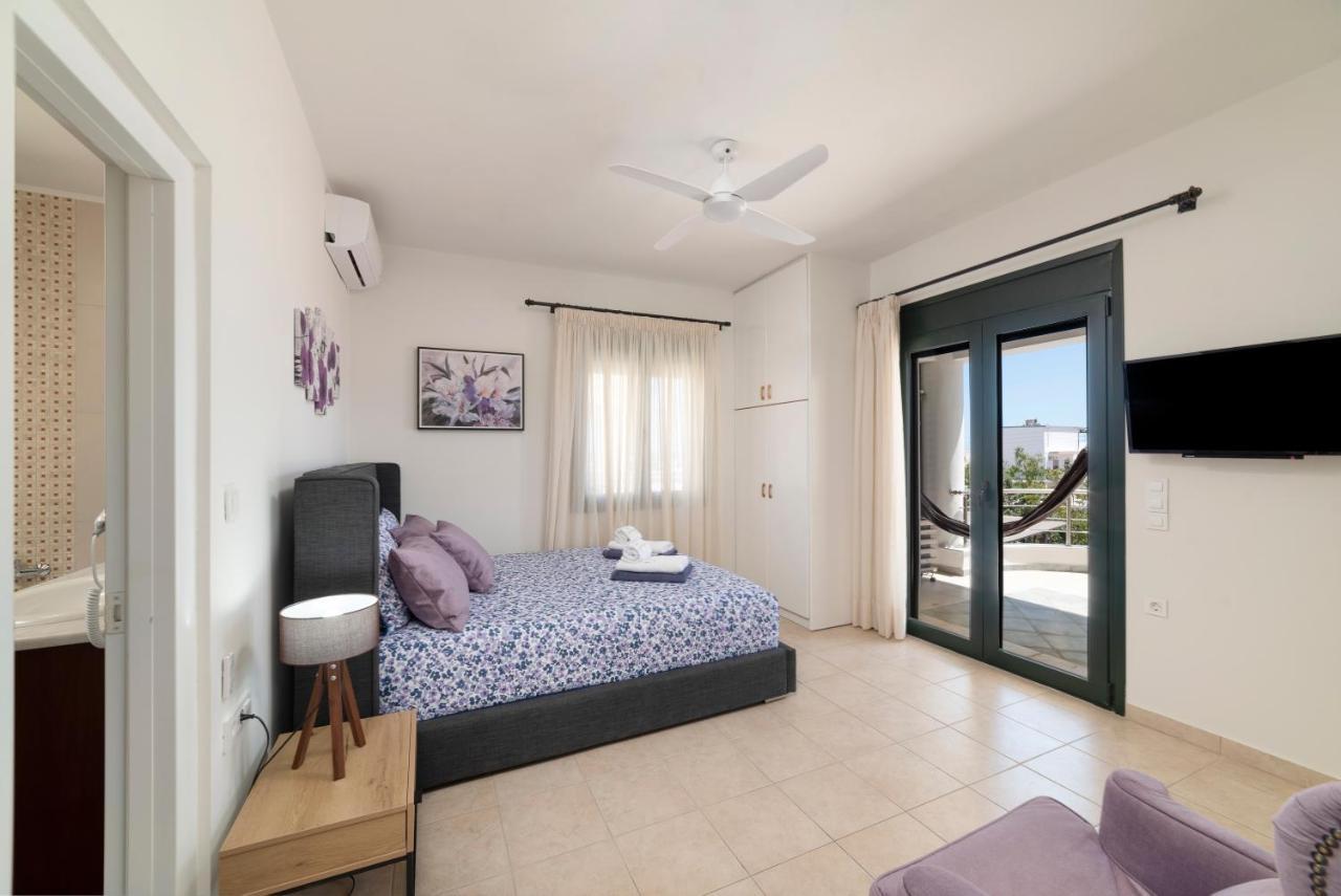 Paradisos Luxury Villas Next To Beach Koutsouras Екстер'єр фото