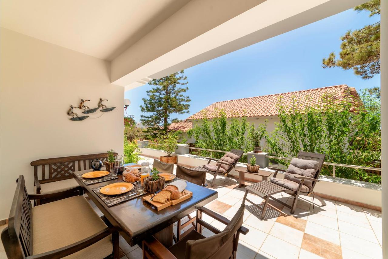 Paradisos Luxury Villas Next To Beach Koutsouras Екстер'єр фото