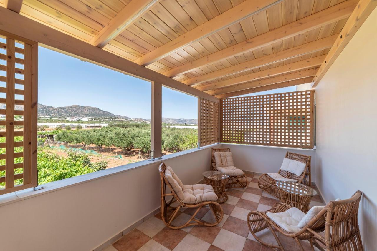 Paradisos Luxury Villas Next To Beach Koutsouras Екстер'єр фото