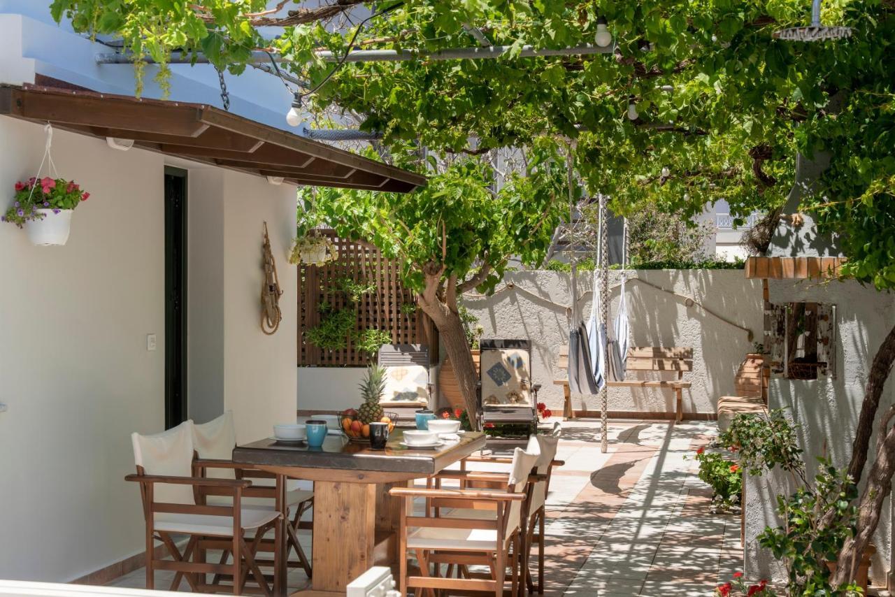 Paradisos Luxury Villas Next To Beach Koutsouras Екстер'єр фото