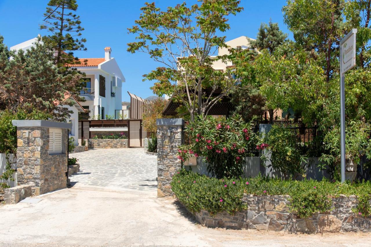 Paradisos Luxury Villas Next To Beach Koutsouras Екстер'єр фото