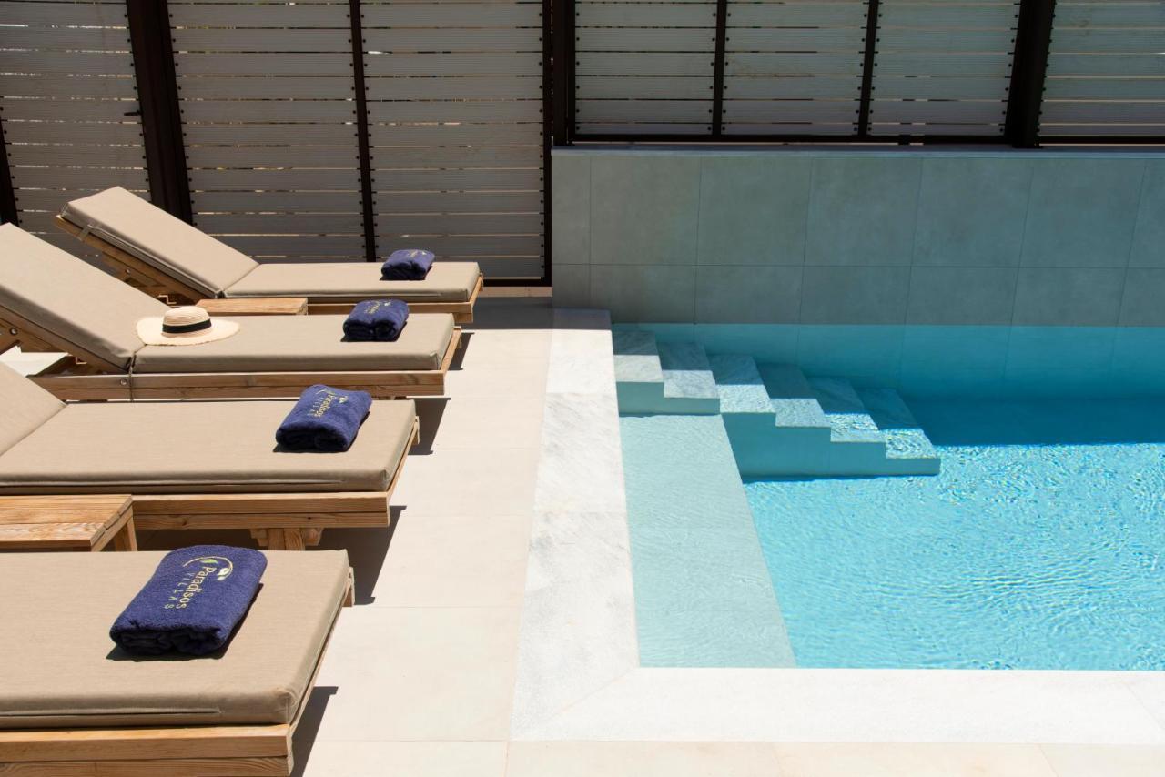 Paradisos Luxury Villas Next To Beach Koutsouras Екстер'єр фото