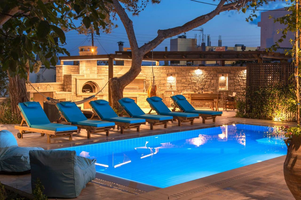 Paradisos Luxury Villas Next To Beach Koutsouras Екстер'єр фото